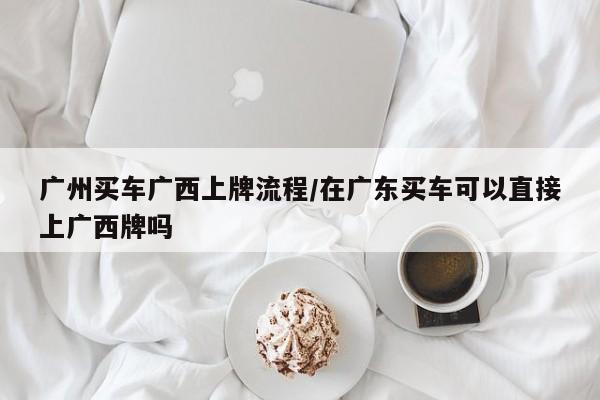 广州买车广西上牌流程/在广东买车可以直接上广西牌吗